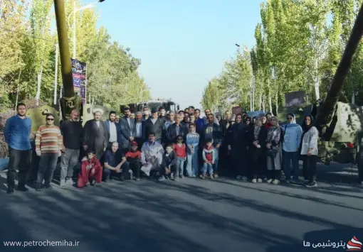گلگشت خانوادگی کارکنان پتروشیمی تبریز به مناسبت هفته دفاع مقدس