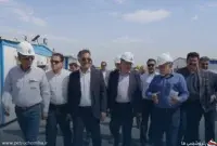 بازدید مدیرعامل شرکت ملی صنایع پتروشیمی از بندر پتروشیمی ماهشهر