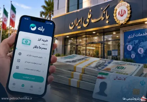 فروش دلار با کارت ملی در بانک ملی آغاز شد؛ خرید غیرحضوری از «بله»
