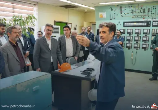 حضور سرپرست جدید ایرانول در پالایشگاه تهران